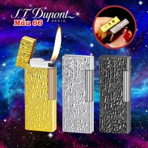 BẬT LỬA DUPONT DÀI VÂN GÕ BÚA M-66 (S.T. DUPONT) - (XÀI GAS)