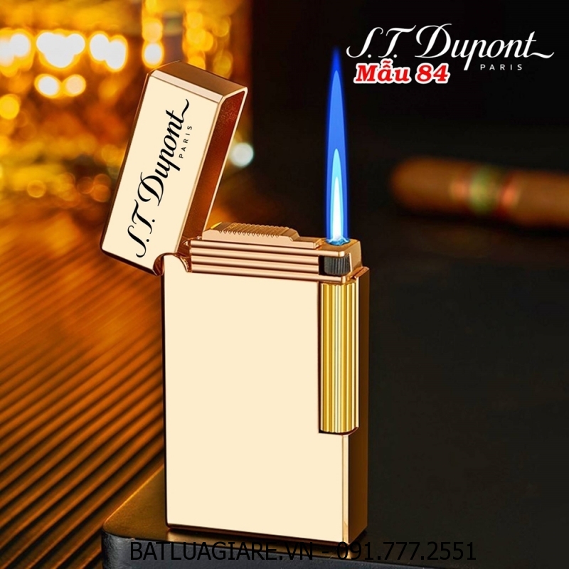 BẬT LỬA KHÈ DUPONT TRƠN BÓNG M-84 (S.T. DUPONT) - (XÀI GAS)