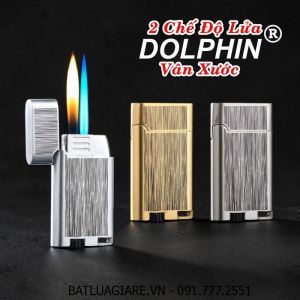 BẬT LỬA DOLPHIN 2 CHẾ ĐỘ LỬA VÂN XƯỚC - (XÀI GAS)