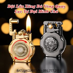 BẬT LỬA XĂNG ĐÁ VÒNG QUAY LỤC TỰ ĐẠI MINH CHÚ (VÒNG QUAY XẢ STRESS) (FULLBOX) - (XÀI XĂNG)