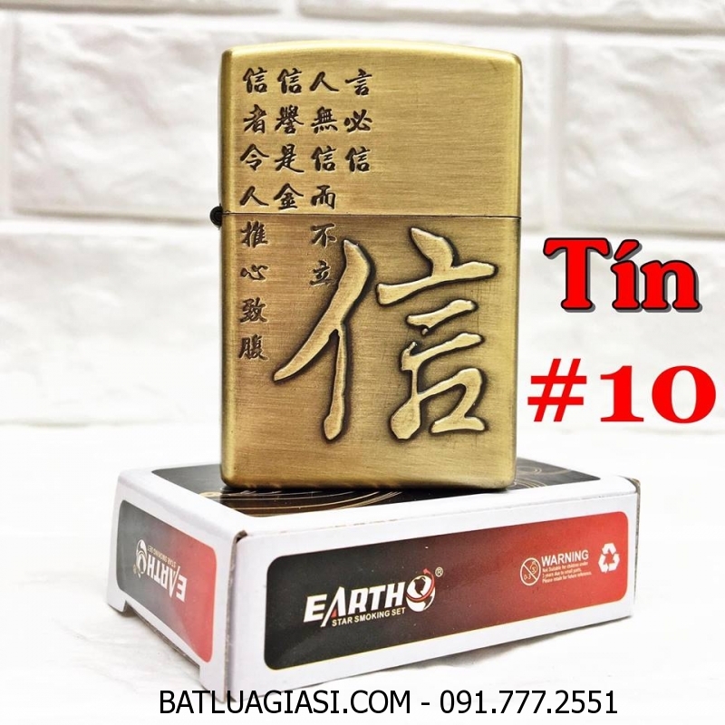 BẬT LỬA ZIPPO HÌNH NỔI #10 - (XÀI XĂNG)