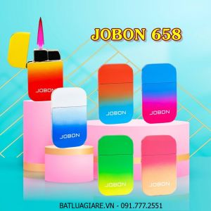 BẬT LỬA KHÈ JOBON 658 MÀU CẦU VÒNG - (XÀI GAS)